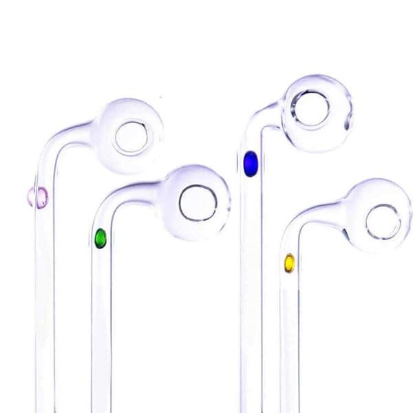 2026 New Transparent Spherical Elbow, High-Temperature Resistant Elbow And Straight Pipe, Borosilicate Glass Accessories Free Shipping