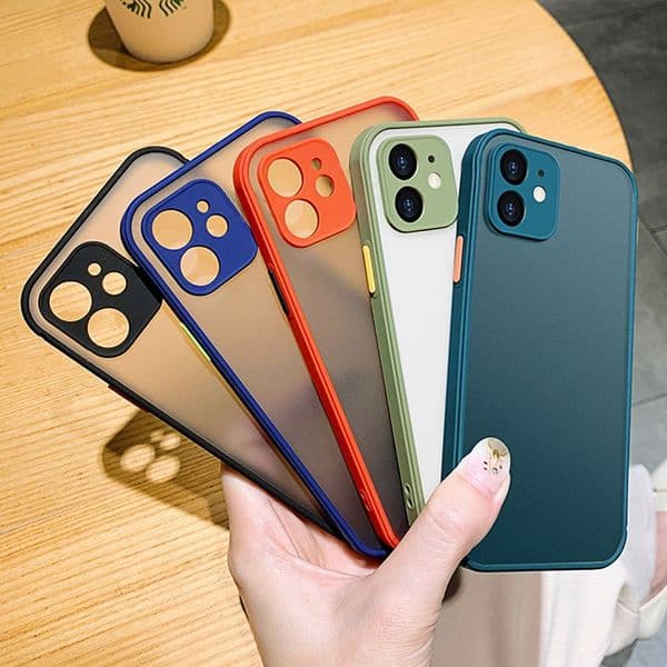Fashionable, lightweight, matte hard-shell anti-drop phone case. Fully edge-sealed anti-scuff and anti-wear protection cover. Specifically designed for iPhone.