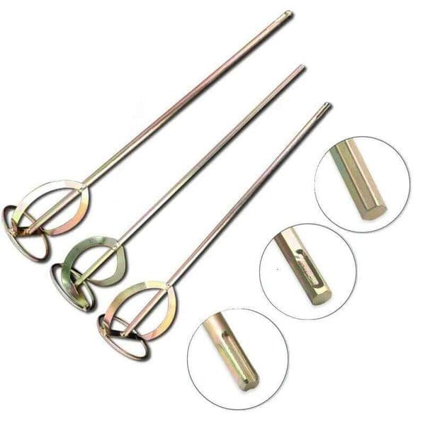 1pcs S-type Mixer Drill Stirring Rod Handheld Paint Cement Plaster Mortar Mixing Paddle Machine Power Tool Accessories