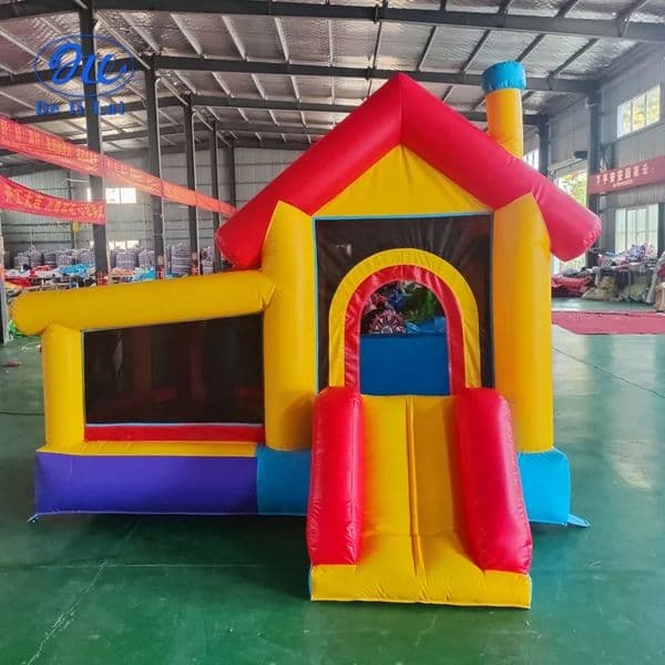 Outdoor Activities with Blow Up Structures Inflatable Castles for Commercial Use - Building Blocks & Bounce Playgrounds