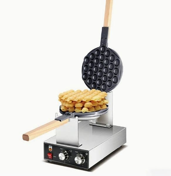 single double head egg waffle maker making machine with Easy Operation
