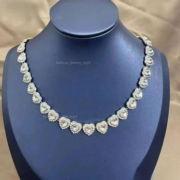 Premium Feel Designer For Luxury Flowing Crystal Womens Sawarovski Necklacely Swan Chain Jewelry Necklaces Women 02A