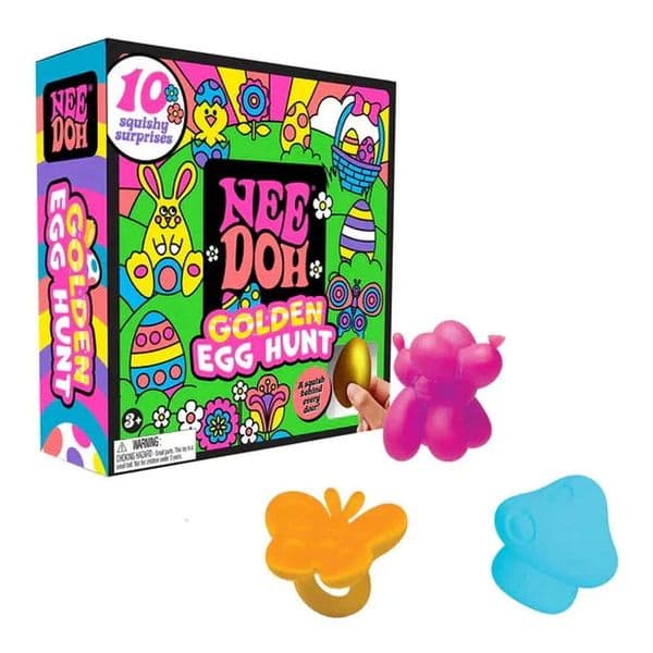Cross-border new product NeeDoh Teenie Sparkle Hearts Easter mini stress-relief toy