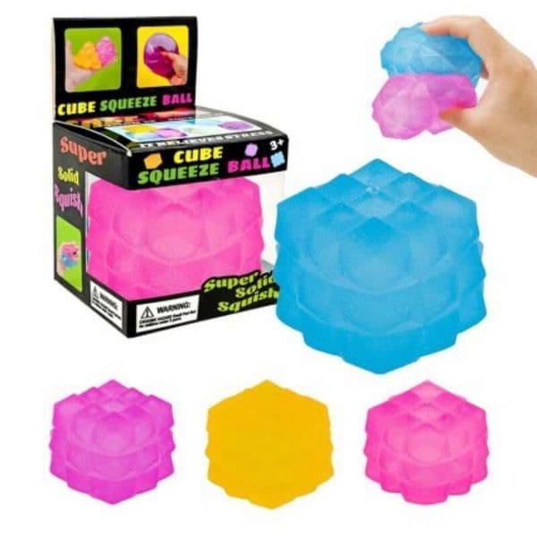 New Amazon Needoh Water Polygonal Ice Stress Relief Toy Cube Maltose