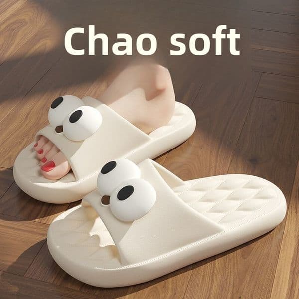 Soft-soled men to wear at home in summer, indoor non-slip bathing for couples, women's slippers with a comfortable feel