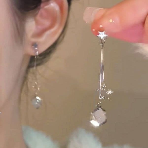 Cat's Eye Stone 2026 New Trendy Style Elegant Niche Design Atmosphere Earrings for Women