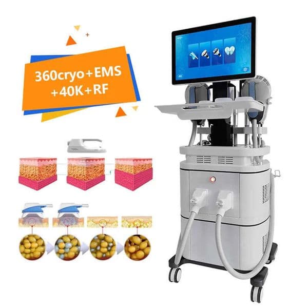 Ace Professional Cryotherapy Loss Weight Cellulite Removal Cryolipolisis Body Slimming Cryolipolysis 360 Cryo Machine