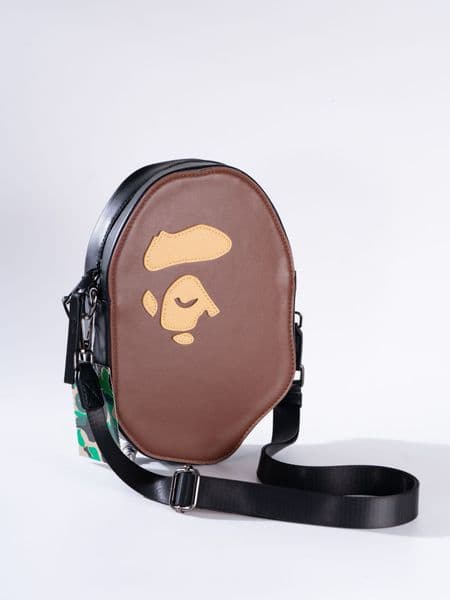Japanese Style Yuanren Pu Leather Crossbody/Badgebag: Versatile Multi-Purpose Accesories
