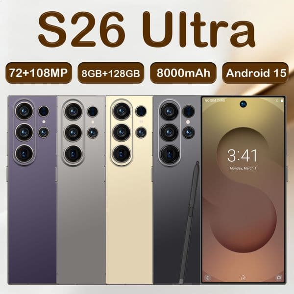 8GB+128GB Real Memory Unlocked Android Phone, 6.75" Right Angle Screen Dual SIM 4G Cell Phone, 20 USD Cheaper | Only Memory in Pics is Real, Others Exaggerated
