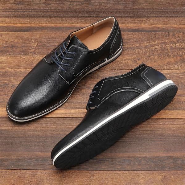 713 men casual shoes fashion comfortable 2024 leather loafer 260413BANJIA