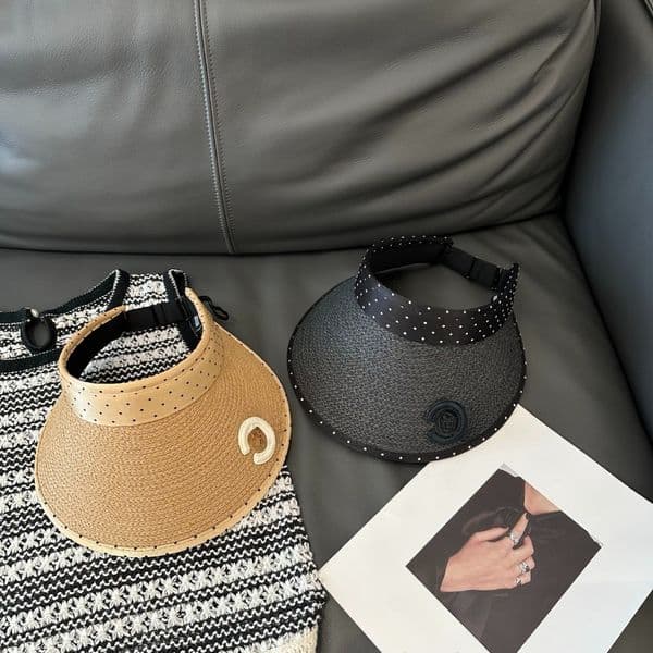 Luxury Beach Sunhat Empty Top Sun Visor Straw Hat Designer Hat Adjustable Womens Hats Casquette Luxe Designers Beach Hat Summer Caps Casual Outdoor Travel