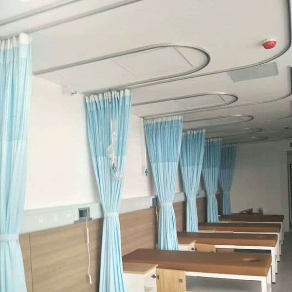 Stainless steel emergency rooms and clinics, suspension rail-mounted infusion stand for patients