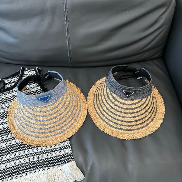 Bucket Hat Designer Beach Hat Women Chapeau Hats Designers Empty Top Sun Visor Straw Hat Luxury Beach Sunhat Caps Casual Adjustable Outdoor