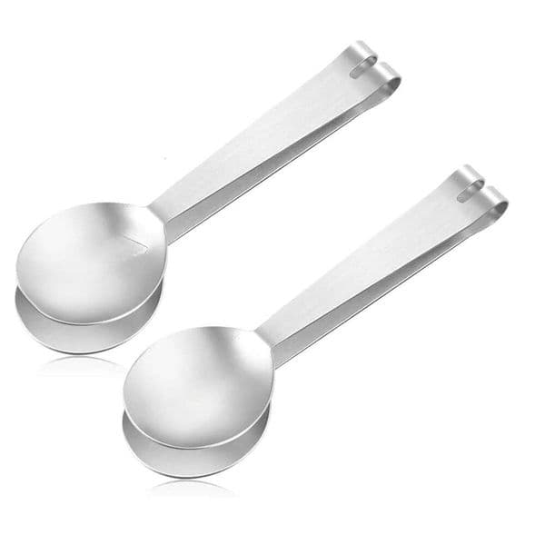 Tools Reusable Stainless Steel Tea Bag Tongs Teabag Squeezer Strainer Holder Grip Metal Spoon Mini Sugar Clip Coffee Za6080 B2