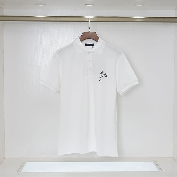 Mens Polos Casual Shirt High Quality Cotton T-Shirt Lapel Neck Short Polo Man Tops Tees Designer Tshirts M6414h1