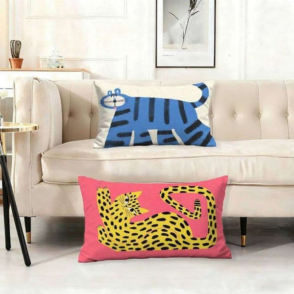 Nordic Animal Minimalist Pillow Case Sofa Living Room Bedroom Headboard Backrest Cushion Nap Time 26L0414