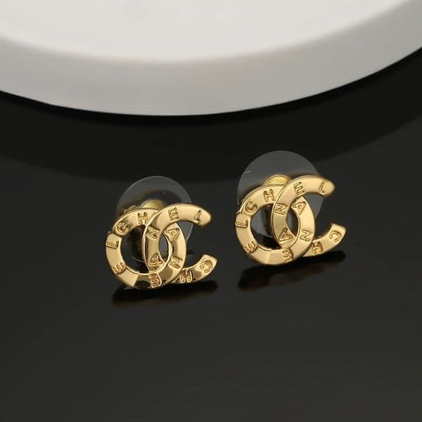 Women Luxury Earrings Designer Stud Earrings Top Quality Letter Brass Engagement Gold Earring
