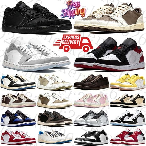 Free Shipping Designer sneakers travis low 1 1s chaussure for mens womens white men women scottt shoes trainers scarpe Plate-forme casual luxury original