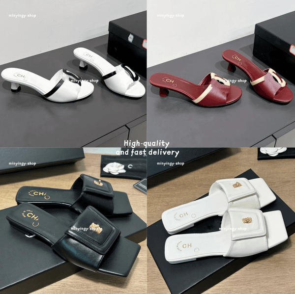 Paris designer Flat Slippers Women 2026 new style Summer l Metallic Luxury brand Shoes for Women Sandals Non-slip Bow Beach Flip-flops Slides Tories thong 35-42