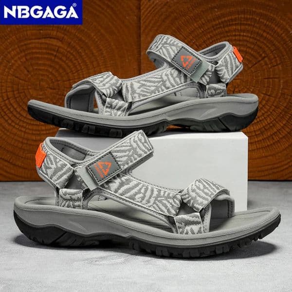 Classic Mens Hiking Sport Sandals Lightweight Leisure Beach Shoes Summer Open-Toe Breathable Travel Walking Sandials 260414