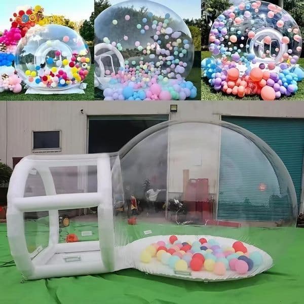 Outdoor Activities Wedding Party Rental Transparent Inflatable Bubble Tent Igloo Dome Bubble Balloons House for Kids Party