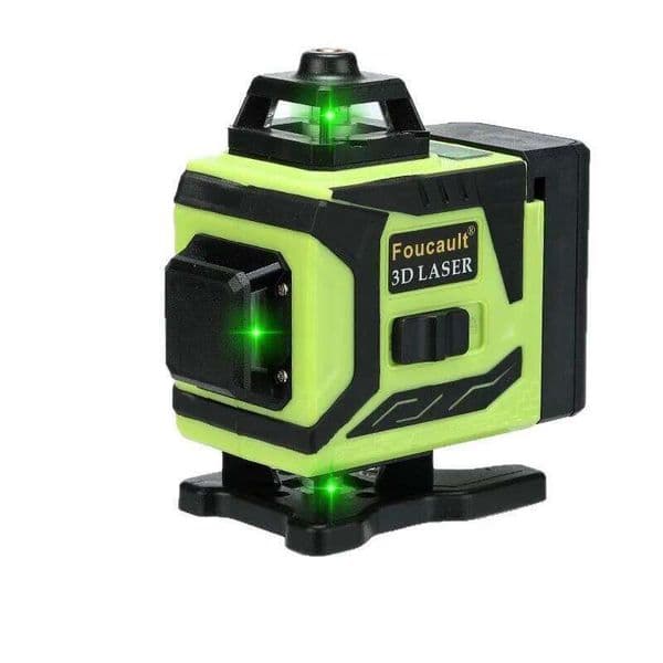 12 Lines 3D 360 Self-Leveling Horizontal And Vertical Cross Line Laser Level Super Powerful Green Beam 26H0415