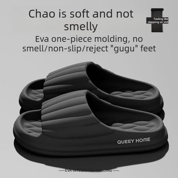 2026 New EVA Slippers for Women Men, Non-Slip Bathroom Slides, Indoor Outdoor Summer Couple House Shoes
