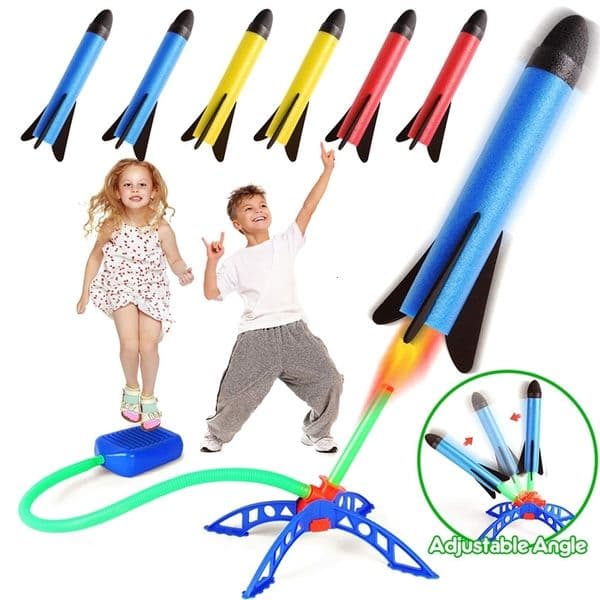 Air Rocket Foot Pump er Outdoor Pressing Pedal Soaring Toy Kids Game suit Jumping Sport Gift 260320