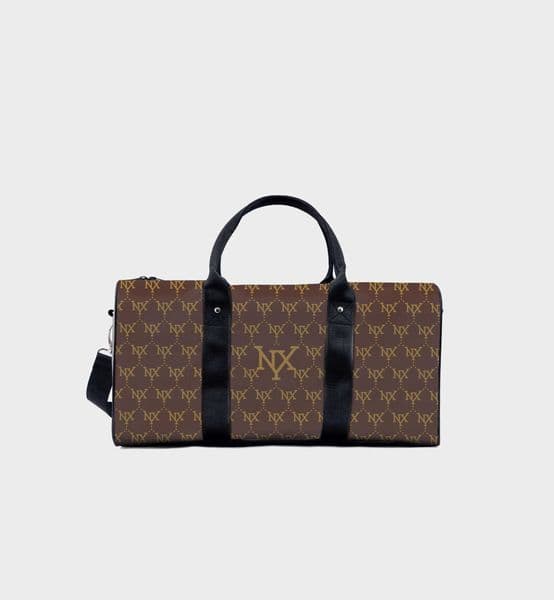 NXY Luxury Designer Unisex Monogram Print Large Capacity Duffle Bag With Detachable Shoulder Strap Travel Gym Weekend Overnight Handbag High-end Fashion Luggage