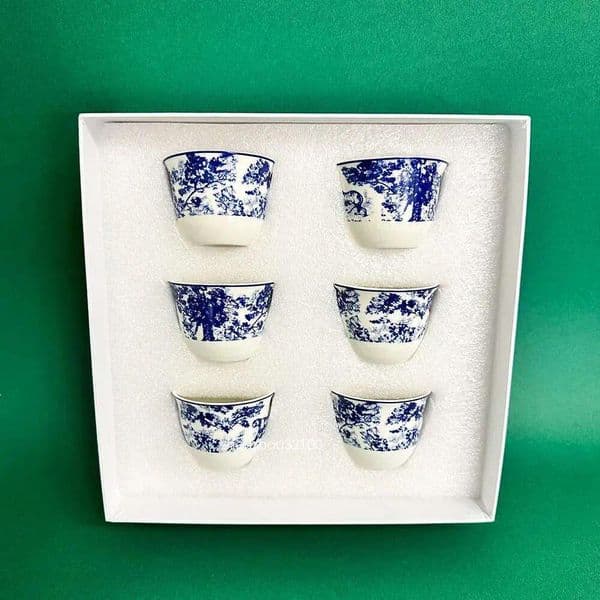 Ceramic Coffee 80ml Small Espresso Dessert Tea Cup Wine Glass Birthday Gift Home Decoration