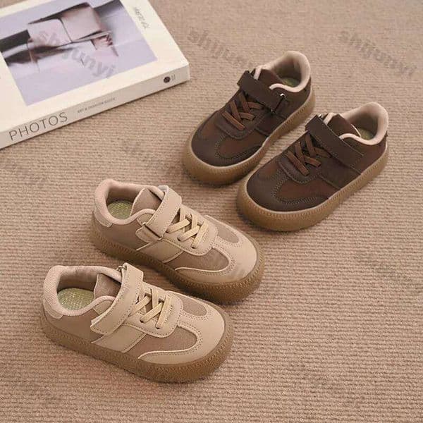 Children Casual Sports Spring New Girls Running Kids Sneakers Fashion Single Shoes Boys Leisure Walking Shoe 26Y0414