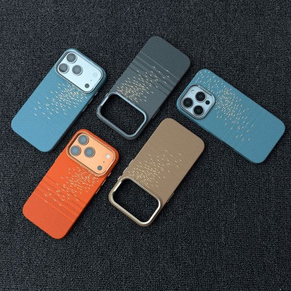 mobile phone case iPhone17PROMAX Floating Light Sparkling Magnetic Phone Suitable for 16 Full-Coverage Hard Protective Case Q260428