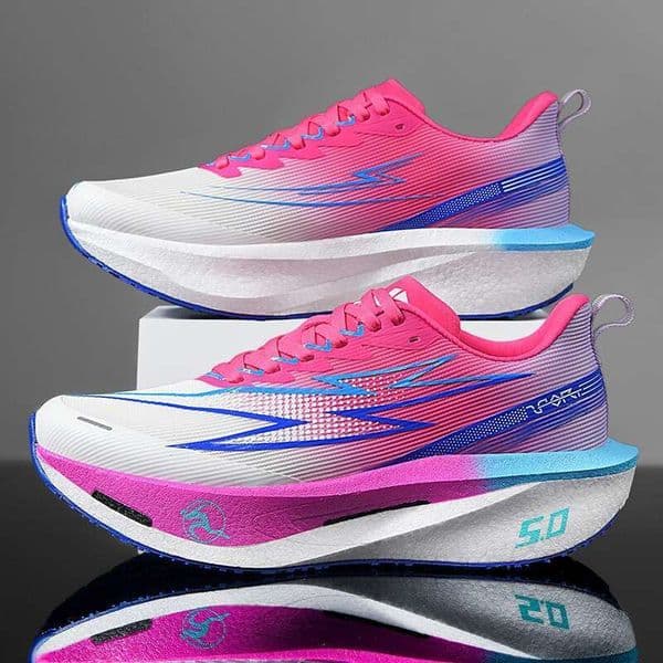 Foreign Trade Cross-Border Carbon Plate Running Lightweight Cushioning Marathon Wear-Resistant Casual Sports Unisex Couple Shoes