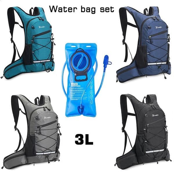 3L Bicycle Water Bag Set Hydration Backpack for MTB Cycling Hiking Climbing Running Outdoor Sports Rucksack Knapsack 260403BJBJ