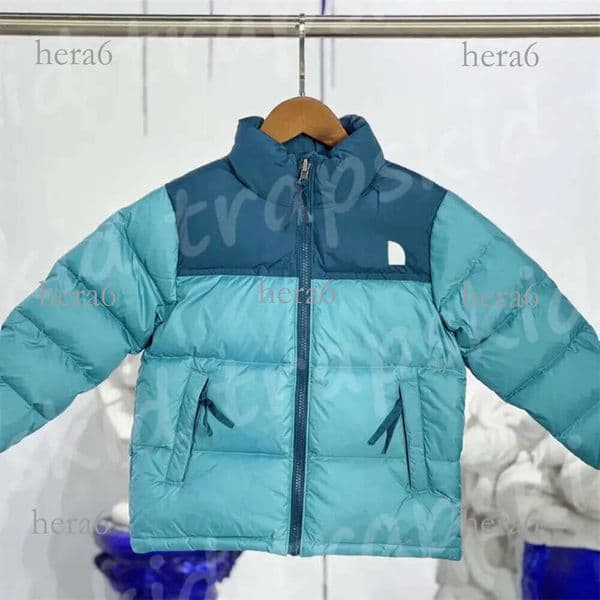 Kids Designer Puffer Luxury Winter Windproof Cotton Down Classic Boys Girls High Quality Outerwear Coat Jackets 01 thumbnail 2