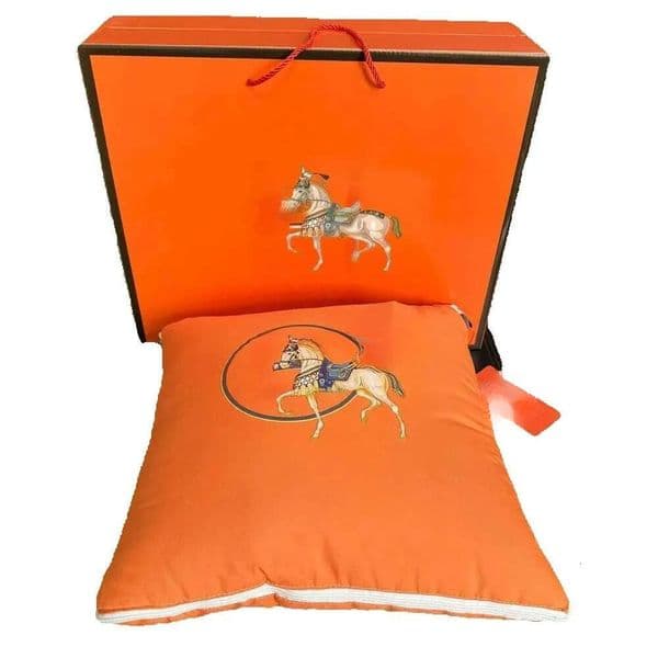 Orange Throw Business Cushion, Handy Gift, Living Room Sofa Pillow Home Decor Wholesale B2