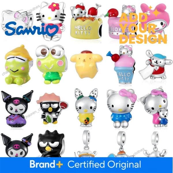 2026 Hot Selling 925 Silver Cartoon Cute,Cat,Frog,Bead Pendant,Suitable For Original Bracelet DIY Accessories Exquisite Jewelry Luxury Goods