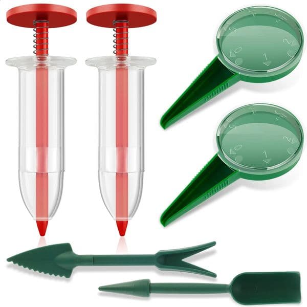 Mini Seeder Manual Small Adjustable Multifunctional Gardening Seed Planter Handheld Flower and Plant Sowing Tool 260414