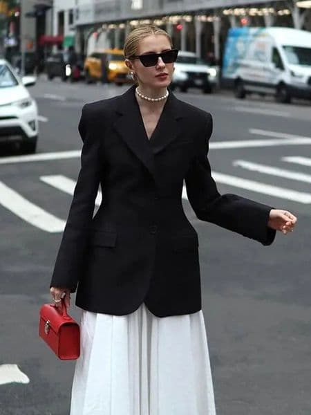 Blubelle Womens Autumn Winter Slim Waist Chic Blazer Coats Office Ladies Double Breasted Fashion Suits Jacket Women Clothing 260414BJ