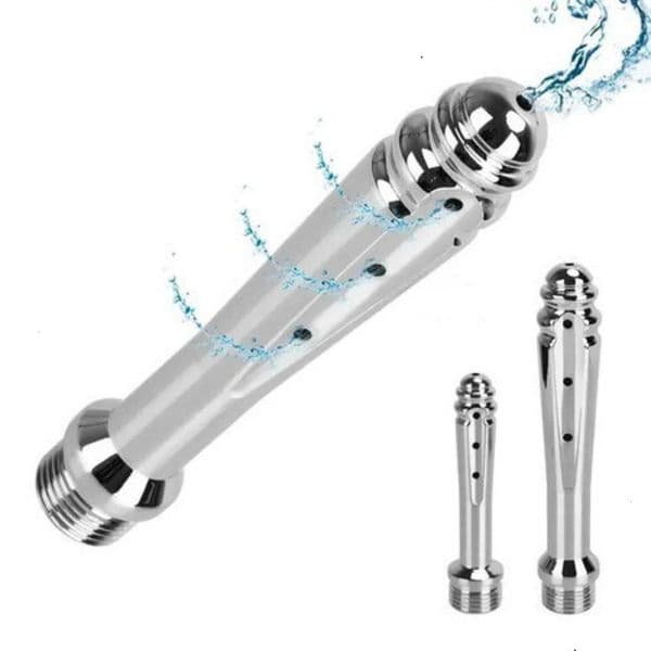 2026 New 7 Holes Metal Anal Washer Nozzles Butt Plug For Women Vaginal Shower Adult Toys adult toys Men Anus Cleaner Enema Douche Medical Sex Toys Couple Games 014 014