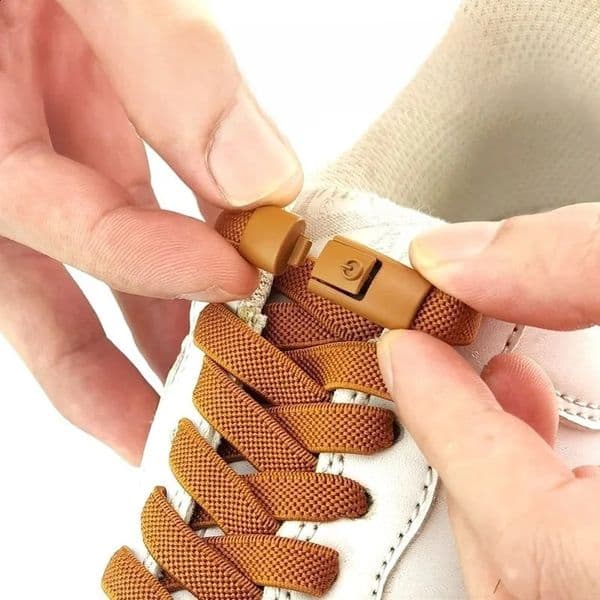 Elastic Laces Sports Colorful Press Lock Shoelaces Without Ties Flats No Tie Shoe Kid Adult Shoelace Shoes Accessories 260414