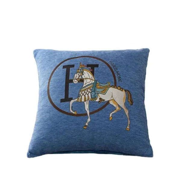 Pillow Case Moderner Pferd-3D-Druck, leichter Luxus-Kissenbezug, Kissenbezug, weicher, hypoallergener Sofasitzbezug, maschinenwaschbar 26Y0415