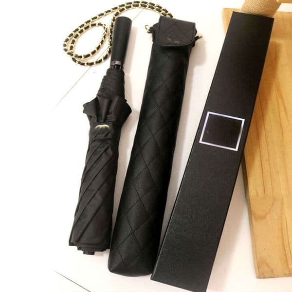 Famous brand sun umbrella, ancient mountain camellia gift box, trendy brand sunny umbrella, dual-use folding sun protection and UV protection sun umbrella