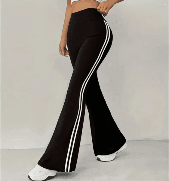 Women's Pants Slim Casual Flare Hight Waist Fashin Micro Pull Trousers 2026 Spring Summen Female Outfit Pant Street Chic Clothes