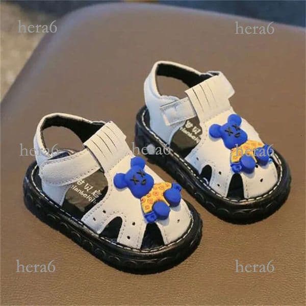 Flower Print Baby First Walkers Cute Boys Girls Baotou Sandals Fashion Kids Soft Crib Shoes Toddler infant Anti Slip Sneakers