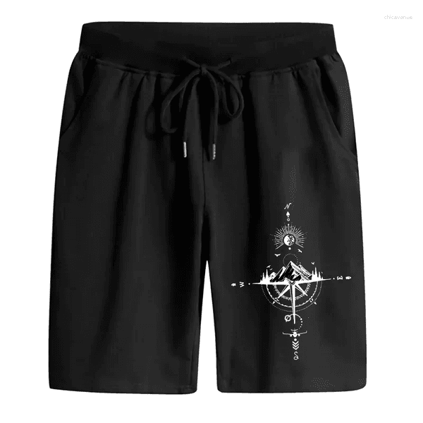Men's Shorts Ventilate Elastic Printing Loose Comfort Fashion Sports Summer Gym Basketball Outdoors Jogging Casual