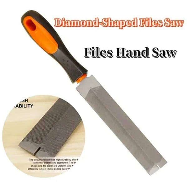 Toothed Metal Files For Metalworking Woodworking Steel Flat File Sanding Hand Operated Tools