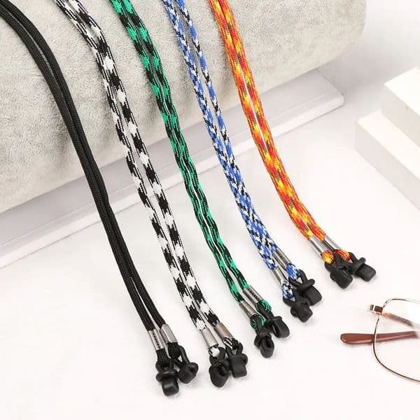 Women Men Sports Glasses Chain Holder Necklace Sunglasses Lanyard Nonslip Reading Strap Eyewear Braid 260407