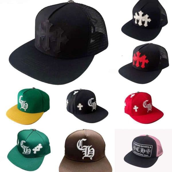 Chrome caps Designer Embroidered Baseball High Quality Brand Crome Trucker Caps Black Male Female Chorm Basketball Peak Cap Flat Brim Hat
