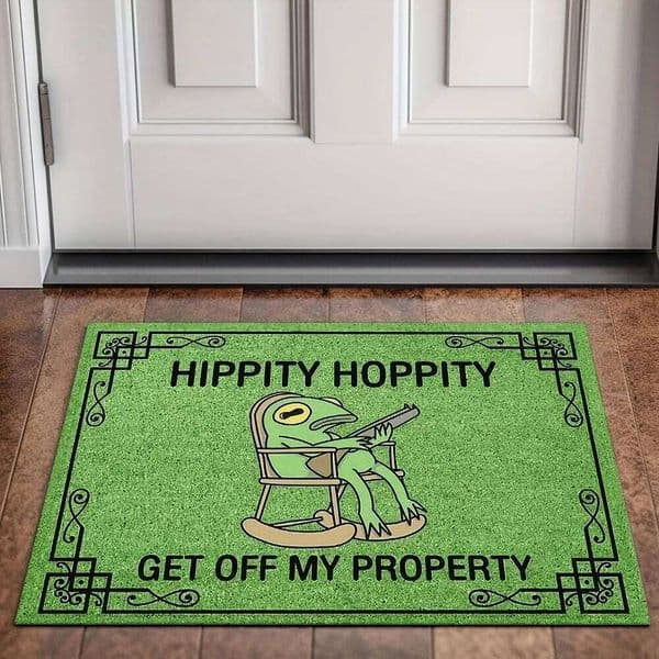 VIKAMA Leisure Frog Green Doormat Welcome Mat Outdoor Lightweight Living Room Carpet Rug For Bedroom Home Decor 26Y0415